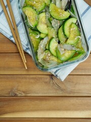 한국음식 애호박 볶음, 요리