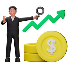 character review dollar exchange analysis illustration