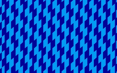 Simple futuristic blue and cyan zigzag pattern background. Colorful cartoon illustration background design.