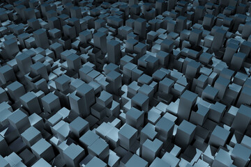 Fototapeta premium Composite image of blocks