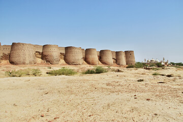 Derawar fort in Ahmadpur East Tehsil, Punjab province, Pakistan