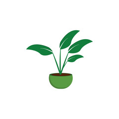 Fototapeta na wymiar Plant icon design template vector illustration
