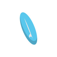 Surfing Board icon design template vector illustration