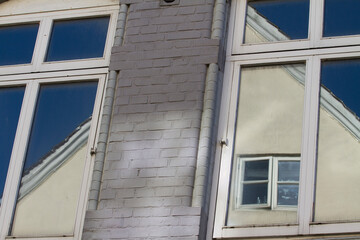 Old house in the streets of Tønder in Denmark