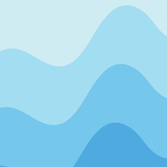 abstract blue wave background