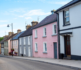 Traditional Houses in Cong in Ireland