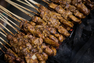 Grilling Satay