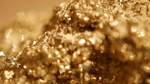 Majestic fool's gold iron pyrite luxury precious metal