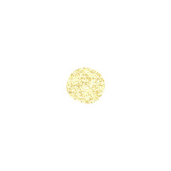 Gold Glitter Blob
