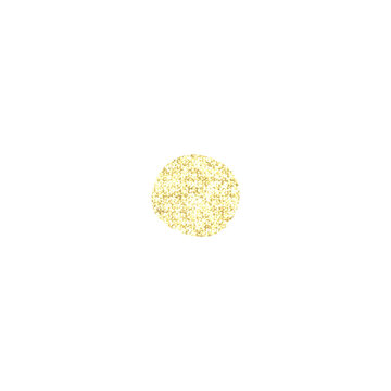 Gold Glitter Blob
