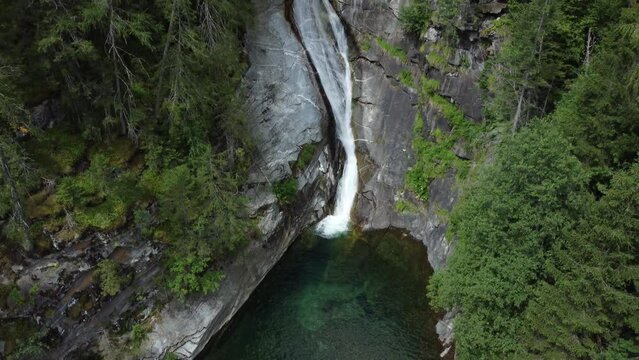 The Gossfalle (waterfall) in the Maltatal, Austria