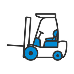 Warehouse Forklift Icon