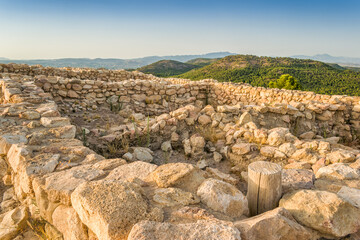 La Almoloya is an archaeological site belonging to the Argaric Culture, developed in the Bronze Age, located in the municipality of Pliego, in the Region of Murcia.