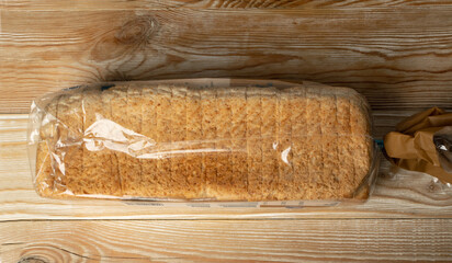 Sliced Bread in Plastic Bag