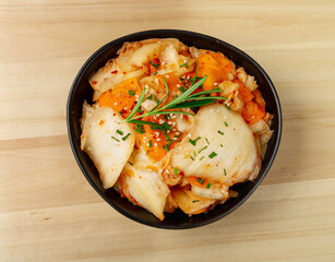Kimchee Pile, Spicy Kim Chi, Hot Fermented Korean Food