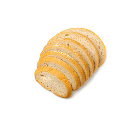 Supermarket Bread Loaf Slices, White Dliced Bread