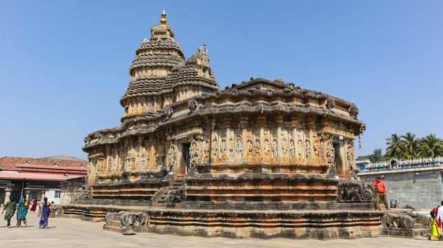 Sri Vidyashankara temple in Sringeri, Karnataka, India