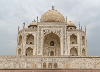 Beautiful view of Taj Mahal from Eastern side