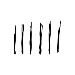 abstract scribble line art illustration for design element