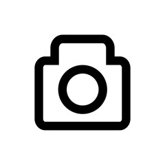 camera of basic icons for notifications and icons displayed on mobile and website. a icons collection to complete your design app. simple element design.	