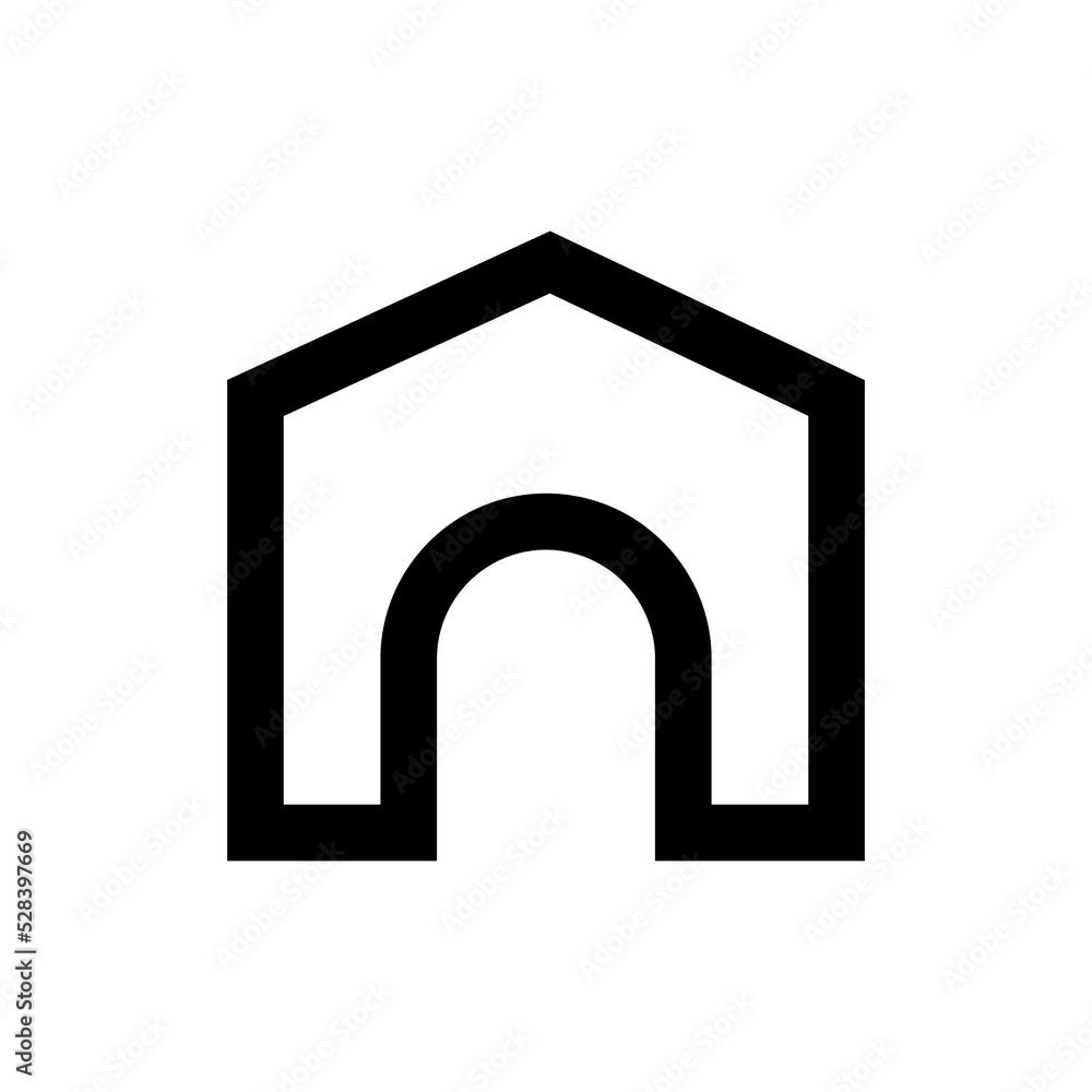 Poster home of basic icons for notifications and icons displayed on mobile and website. a icons collection 