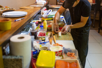 person preparing food