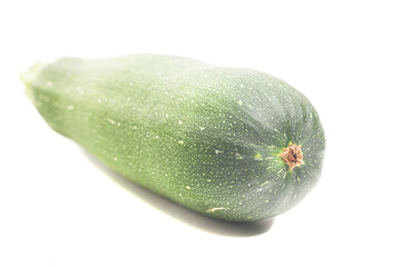 zucchini isolated on white background
