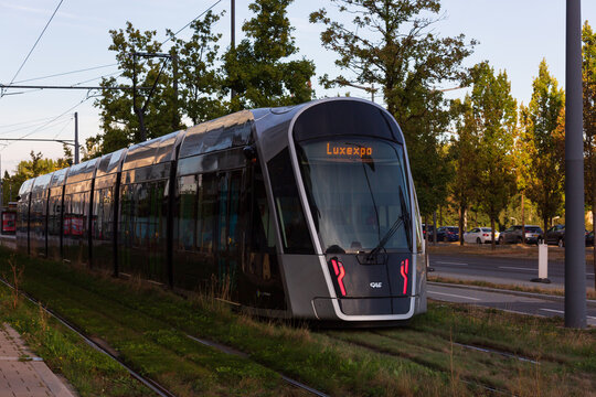 Tram in Luxembourg City