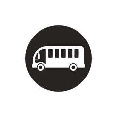 Bus icon vector