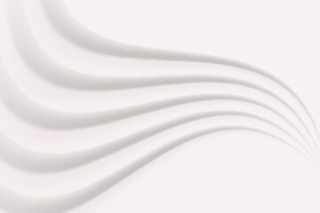 Abstract white wave background