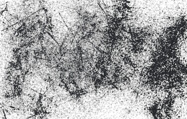 Monochrome particles abstract texture.Overlay illustration over any design to create grungy vintage effect and depth.
