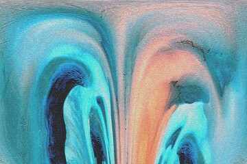 blue and white painted background