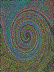 abstract background with circles