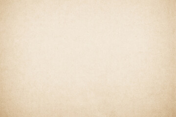Cream recycled kraft paper texture as background. Old paper texture cardboard.	