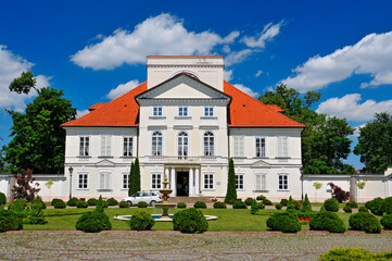 Fototapeta na wymiar Ossolinski Palace in Sterdyn, Masovian Voivodeship, Poland