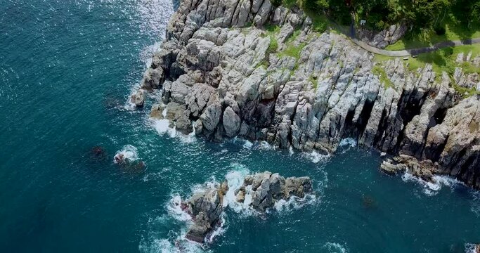 鳥取市夏泊海岸（山陰海岸ジオパーク）Natsudomari Coast, Tottori JAPAN