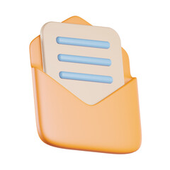 Newsletter 3d Icon