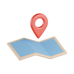 Location Maps 3d Icon