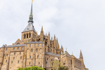 Fototapeta premium Mont Saint-Michel Abbey. France