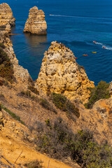 Tourists visiting Ponta da Piedade