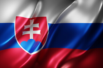 Slovakia 3d flag