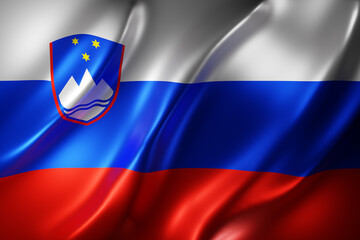 Slovenia 3d flag