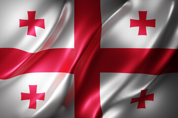 Georgia 3d flag