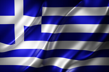 Greece 3d flag