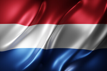Netherlands 3d flag
