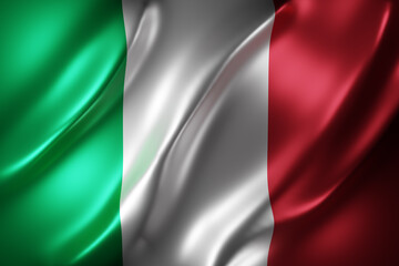 Italy 3d flag