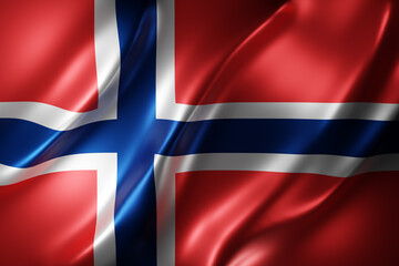 Norway 3d flag