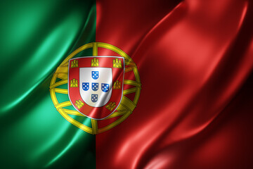 Portugal 3d flag - 528415449