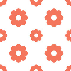 Seamless pattern with flowers