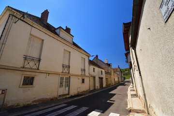 Burgundy, France. The town of Nuits Saint-Georges. August 9, 2022.